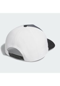 Adidas - Czapka Colorblock. Kolor: wielokolorowy, szary, brązowy. Materiał: materiał