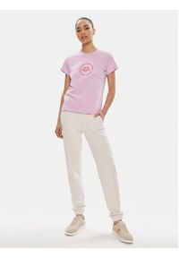 Helly Hansen T-Shirt W Core Graphic T-Shirt 54080 Różowy Regular Fit. Kolor: różowy. Materiał: bawełna #2
