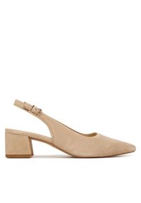 Vagabond Shoemakers Czółenka Marta 5928-140-11 Écru. Kolor: kremowy. Materiał: skóra, zamsz #1