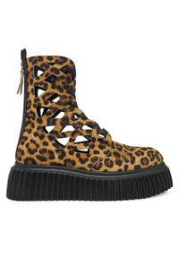 AGL Trzewiki Viggy D751517PGKI043G446 Brązowy. Kolor: brązowy. Materiał: skóra #1