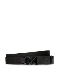 Calvin Klein Pasek Męski Ck Metal Minimal Webbing 30Mm K50K511566 Czarny. Kolor: czarny. Materiał: materiał