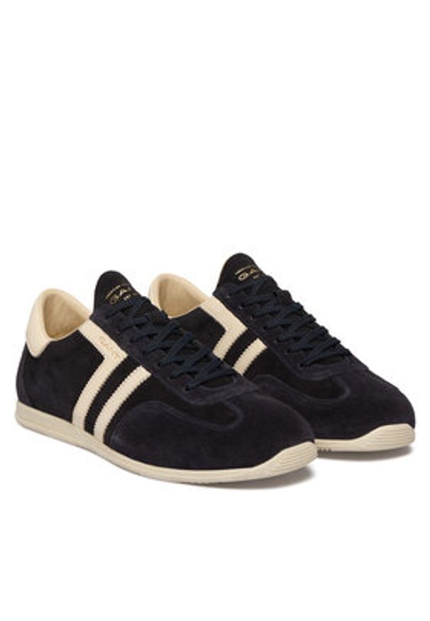 GANT - Gant Sneakersy 32633278 Granatowy. Kolor: niebieski. Materiał: skóra, zamsz