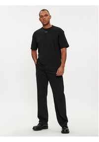 Calvin Klein T-Shirt Nano Logo K10K112487 Czarny Regular Fit. Kolor: czarny. Materiał: bawełna #2