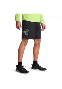 Spodenki krótkie męskie Under Armour TECH GRAPHIC SHORT. Kolor: czarny. Długość: krótkie. Sport: fitness