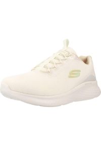 skechers - Kapcie SKECHERS SKECH-LITE PRO Biały. Kolor: biały. Materiał: tkanina