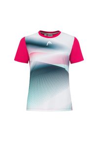 Koszulka sportowa damska Head Performance 2023. Kolor: biały. Materiał: poliester. Długość rękawa: krótki rękaw. Długość: krótkie
