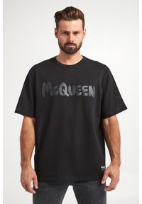 Alexander McQueen - T-shirt męski z siatki ALEXANDER MCQUEEN #6