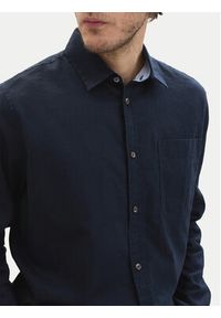 Tom Tailor Koszula 1040141 Granatowy Regular Fit. Kolor: niebieski. Materiał: bawełna #5