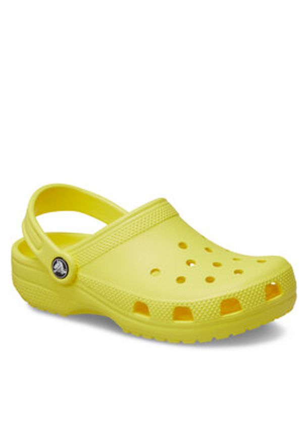 Crocs Klapki Classic Clog K 206991 Żółty. Kolor: żółty
