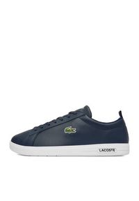 Lacoste Sneakersy C-COURT BASE 48SMA0112_092 Granatowy. Kolor: niebieski. Materiał: skóra #3