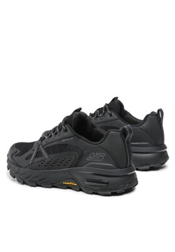 skechers - Skechers Trekkingi Max Protect-Task Force 237308 Czarny. Kolor: czarny. Materiał: skóra. Sport: turystyka piesza
