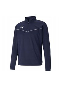 Puma - Męska Bluza Team Rise. Kolor: niebieski
