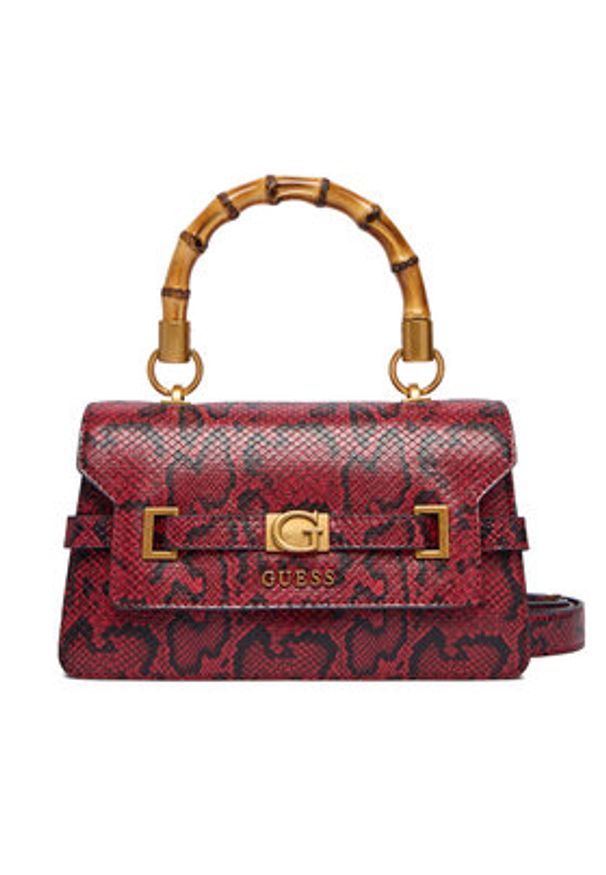 Guess Torebka Sibel HWKP95 06200 Czerwony. Kolor: czerwony. Materiał: skórzane