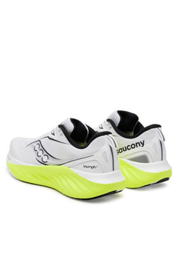Saucony Buty do biegania Triumph 22 S20964 Biały. Kolor: biały. Materiał: materiał