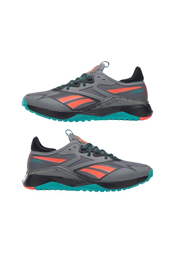 Reebok - adidas nano x2 tr adventure damskie buty treningowe. Kolor: szary, pomarańczowy, wielokolorowy