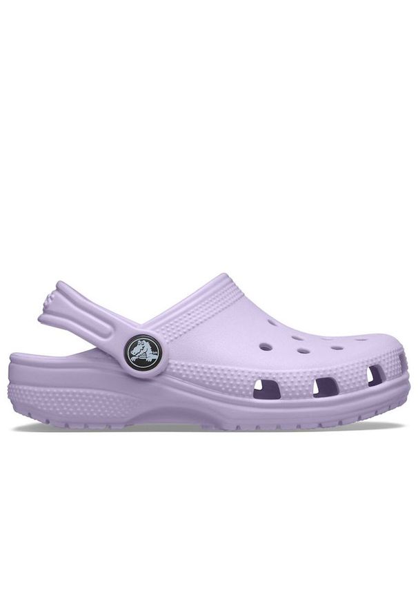 Klapki młodzieżowe Crocs Classic Clog 206991-530 - fioletowe. Kolor: fioletowy. Sezon: lato. Styl: młodzieżowy