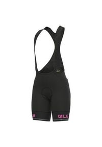 ALÉ CYCLING - Spodenki rowerowe damskie Alé Sella Plus bibshorts. Kolor: wielokolorowy, czarny, czerwony. Sport: kolarstwo #1