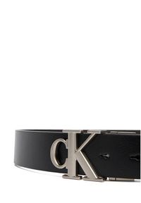 Calvin Klein Pasek Ck Buckle Tumbled 35Mm Adj/Rev LV04D7049G Czarny. Kolor: czarny. Materiał: skóra #3