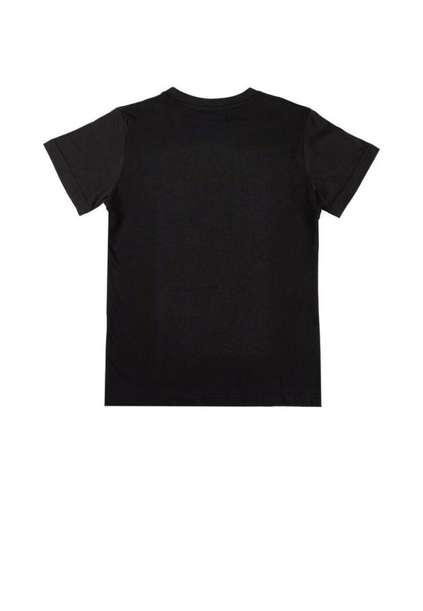 LEONE 1947 APPAREL - Dziecięcy t-shirt basic Leone z krótkim rękawem. Kolor: czarny. Długość rękawa: krótki rękaw. Długość: krótkie. Sport: joga i pilates