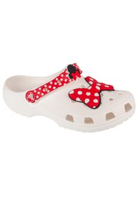 Buty do chodzenia dla dzieci Crocs 208711119. Kolor: biały, czerwony, wielokolorowy. Materiał: syntetyk, materiał