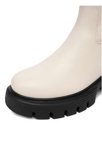 Nine West Kozaki CEO-SUMAYA-01 Écru. Kolor: kremowy. Materiał: materiał #7