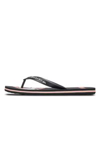 Quiksilver - Klapki dla Mężczyzn MOLOKAI SCREEN. Okazja: na plażę. Kolor: brązowy, zielony, wielokolorowy. Materiał: guma, syntetyk, materiał. Styl: sportowy