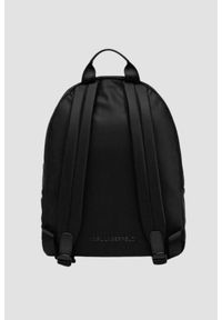 Karl Lagerfeld - KARL LAGERFELD Czarny plecak Ikon Nylon. Kolor: czarny. Materiał: nylon. Wzór: aplikacja. Styl: casual #4