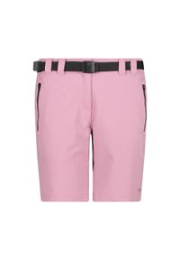 Szorty damskie CMP. Kolor: różowy. Sport: turystyka piesza #1