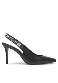 Versace Jeans Couture Szpilki 78VA3S52 Czarny. Kolor: czarny. Materiał: skóra. Obcas: na szpilce