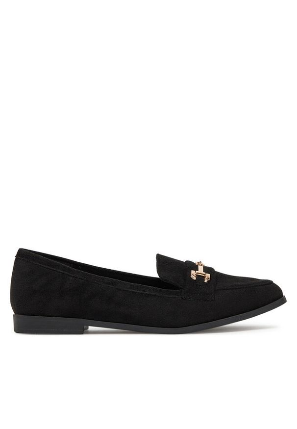 Loafersy DeeZee. Kolor: czarny