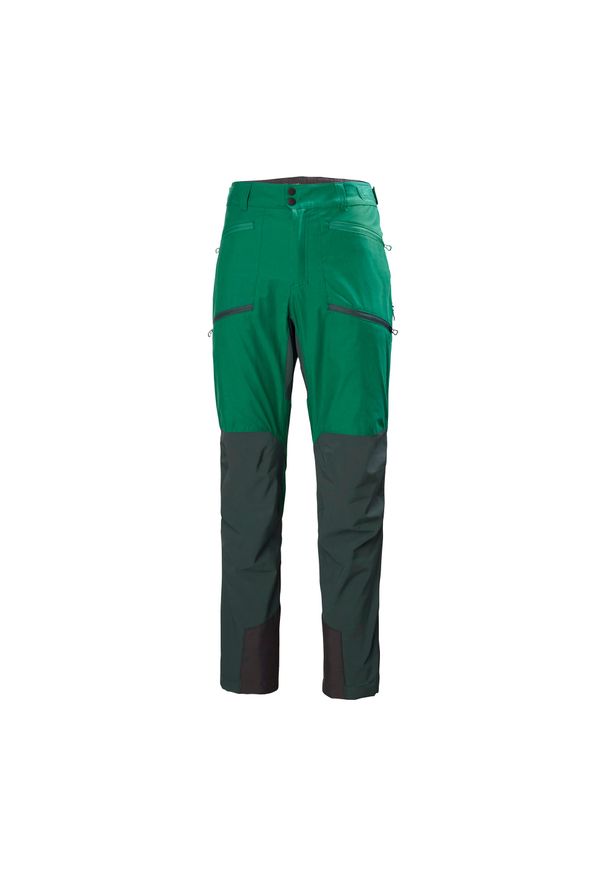 Spodnie Helly Hansen vergals tur. Kolor: zielony. Sezon: zima. Sport: narciarstwo