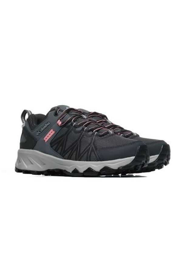 columbia - Buty trekkingowe damskie Columbia 2005131053. Zapięcie: sznurówki. Kolor: szary, wielokolorowy. Materiał: syntetyk, tkanina, materiał. Szerokość cholewki: normalna. Styl: sportowy