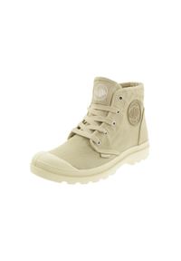 Buty sportowe Sneakersy damskie, Palladium Pampa Hi. Kolor: brązowy. Materiał: materiał, syntetyk, tkanina, guma. Sport: turystyka piesza #1
