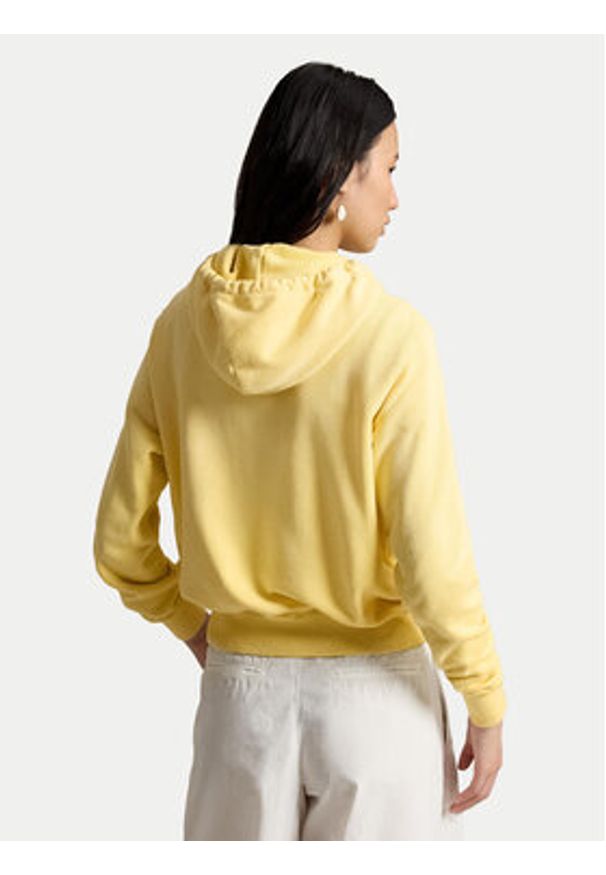 Polo Ralph Lauren Bluza 211971693502 Żółty jasny Relaxed Fit. Typ kołnierza: polo. Kolor: żółty. Materiał: bawełna