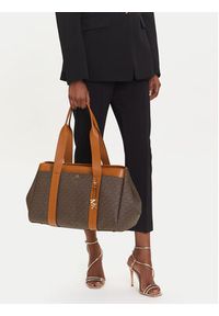 MICHAEL Michael Kors Torebka Romee 30T5G1ZT7B Brązowy. Kolor: brązowy. Materiał: skórzane #5