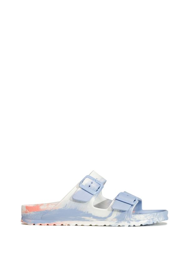 Birkenstock - Klapki BIRKENSTOCK ARIZONA EVA. Okazja: na plażę. Kolor: niebieski, wielokolorowy. Materiał: syntetyk, materiał