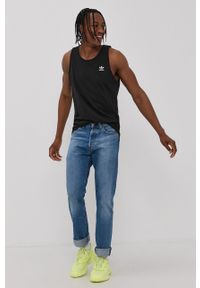 adidas Originals T-shirt H35498 męski kolor czarny. Okazja: na co dzień. Kolor: czarny. Styl: casual #6