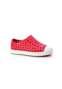 Native Shoes - Buty miejskie dziecięce NATIVE JEFFERSON JUNIOR. Kolor: czerwony. Sport: turystyka piesza