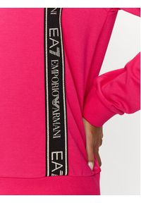 EA7 Emporio Armani Bluza 6RTM25 TJKWZ 1419 Różowy Regular Fit. Kolor: różowy. Materiał: syntetyk