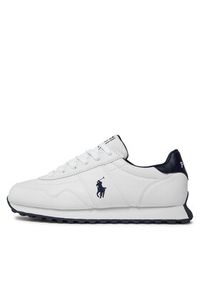 Polo Ralph Lauren Sneakersy RF104317 Biały. Kolor: biały. Materiał: skóra #4