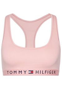 TOMMY HILFIGER - Tommy Hilfiger Biustonosz top UW0UW02037 Różowy. Kolor: różowy. Materiał: bawełna #5