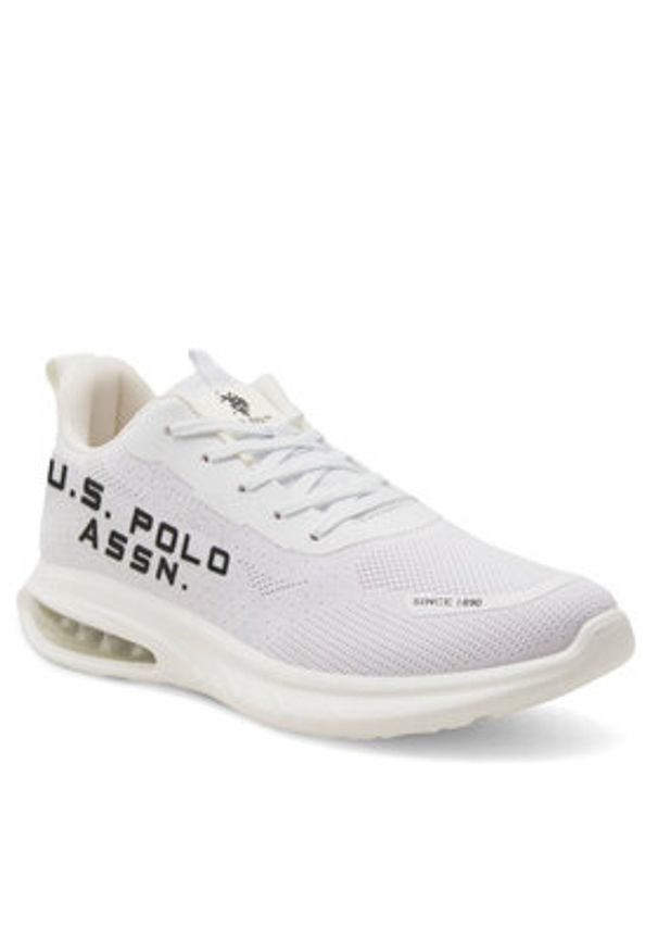 U.S. Polo Assn. Sneakersy ACTIVE001 Biały. Kolor: biały. Materiał: materiał