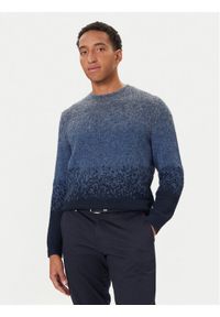 Guess Sweter M5BR39 Z0932 Niebieski Regular Fit. Kolor: niebieski. Materiał: syntetyk