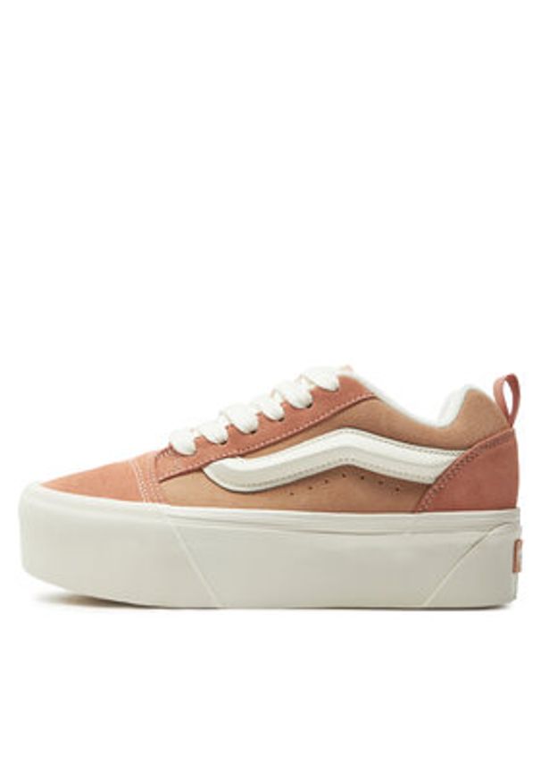 Vans Tenisówki Knu Stack VN000CP6OCI1 Beżowy. Kolor: beżowy. Materiał: skóra