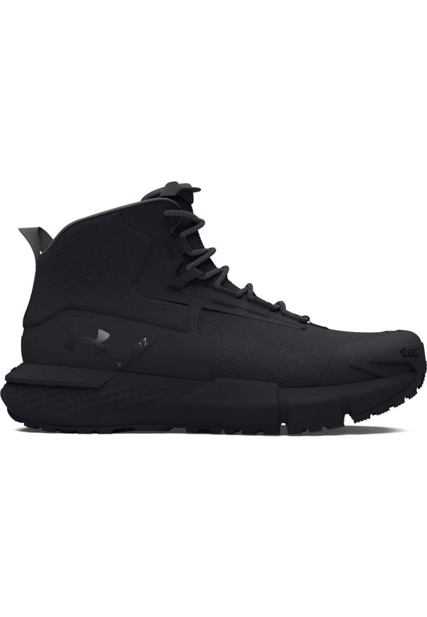 Buty trekkingowe męskie Under Armour 3027382001. Wysokość cholewki: za kostkę. Kolor: brązowy, wielokolorowy, szary. Materiał: syntetyk, materiał. Szerokość cholewki: normalna