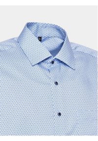 Eterna Koszula 4125/C19P Niebieski Modern Fit. Kolor: niebieski. Materiał: bawełna #3