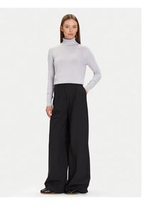 Calvin Klein Golf LV044D371G Fioletowy Regular Fit. Typ kołnierza: golf. Kolor: fioletowy. Materiał: syntetyk #5