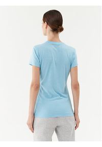 Salewa Koszulka techniczna Solid Dry W 27019 Niebieski Regular Fit. Kolor: niebieski. Materiał: syntetyk