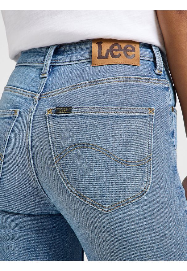 Lee - DAMSKIE SPODNIE JEANSOWE LEE SCARLETT HIGH MID STRENGTH 112363821