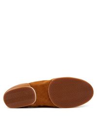 Polo Ralph Lauren Sneakersy Pony 804972893001 Brązowy. Kolor: brązowy. Materiał: skóra, zamsz #6